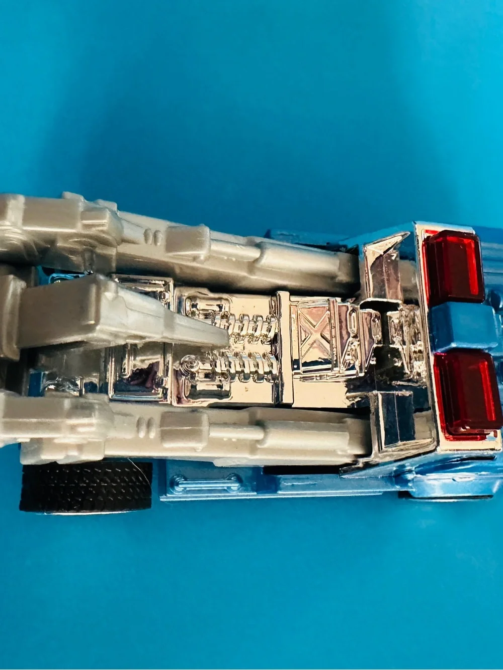 Hot Wheels Heavy Hitcher Pull Back Speeder 2022 Die Cast Tow Truck Toy 4.25”